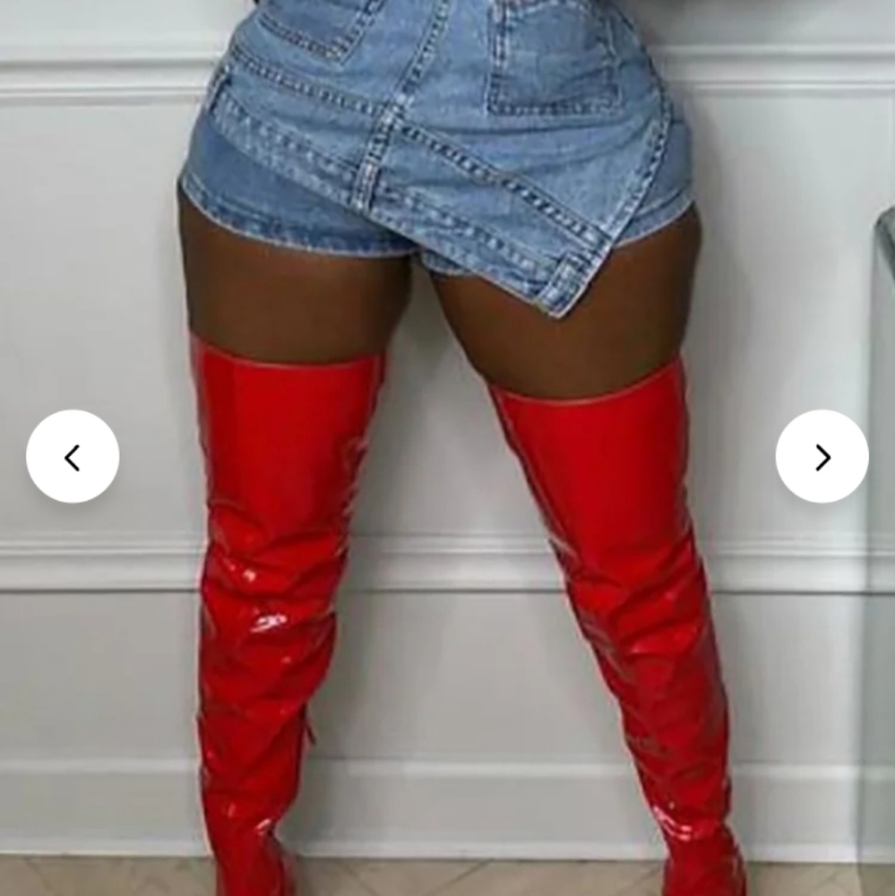 Denim Plus Skirt
